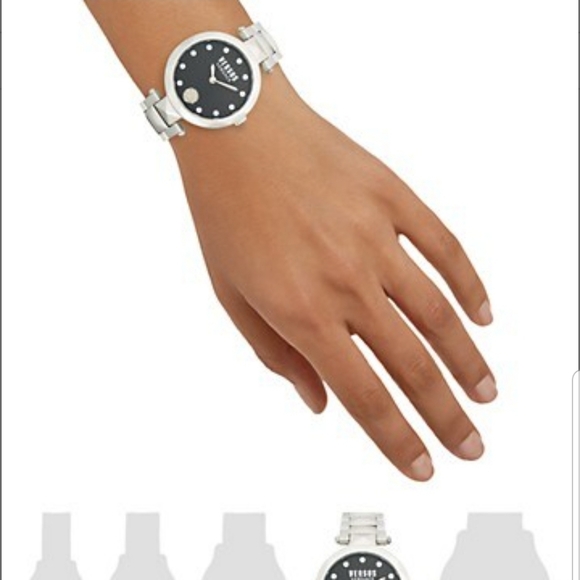 Versus VersaceStainless Steel & Swarovski Crysta - Picture 5 of 6